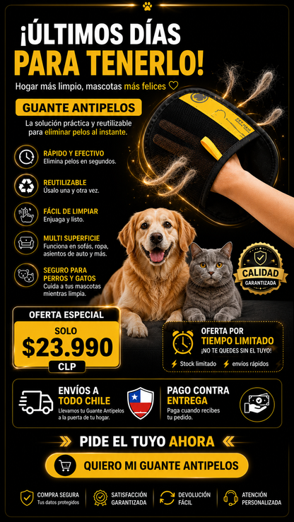 FurAway | Guante Quitapelos